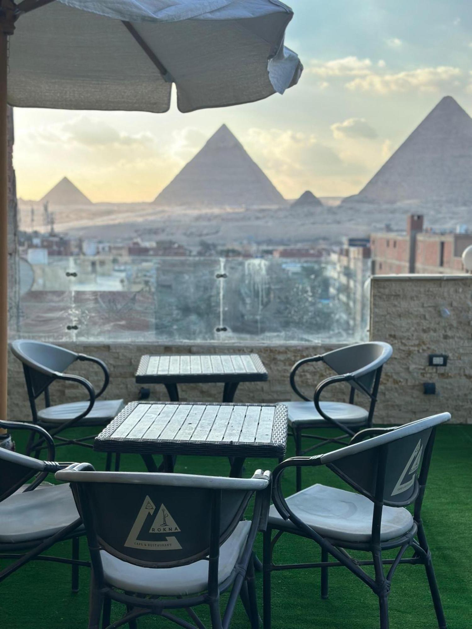 Piramide De Giza View Inn Kafret el-Gabal المظهر الخارجي الصورة