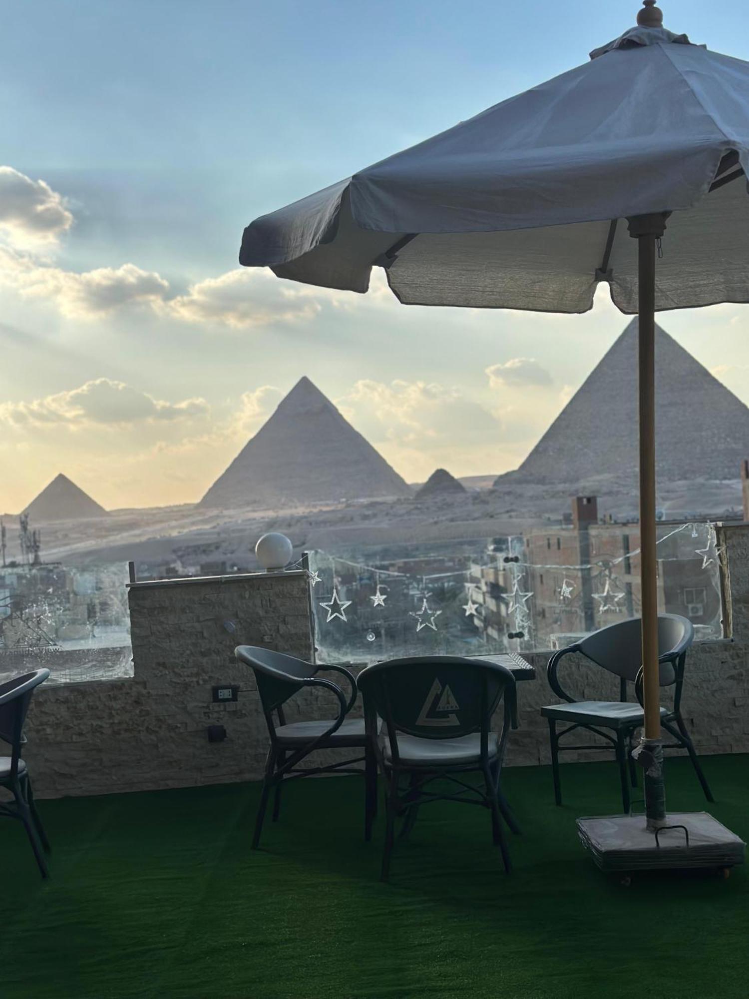 Piramide De Giza View Inn Kafret el-Gabal المظهر الخارجي الصورة