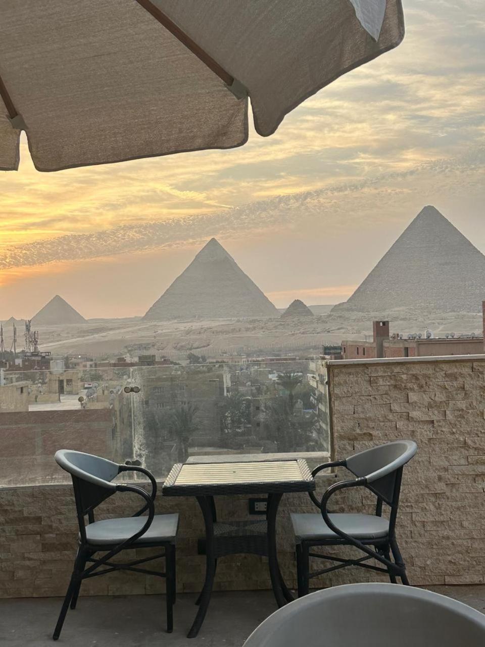 Piramide De Giza View Inn Kafret el-Gabal المظهر الخارجي الصورة