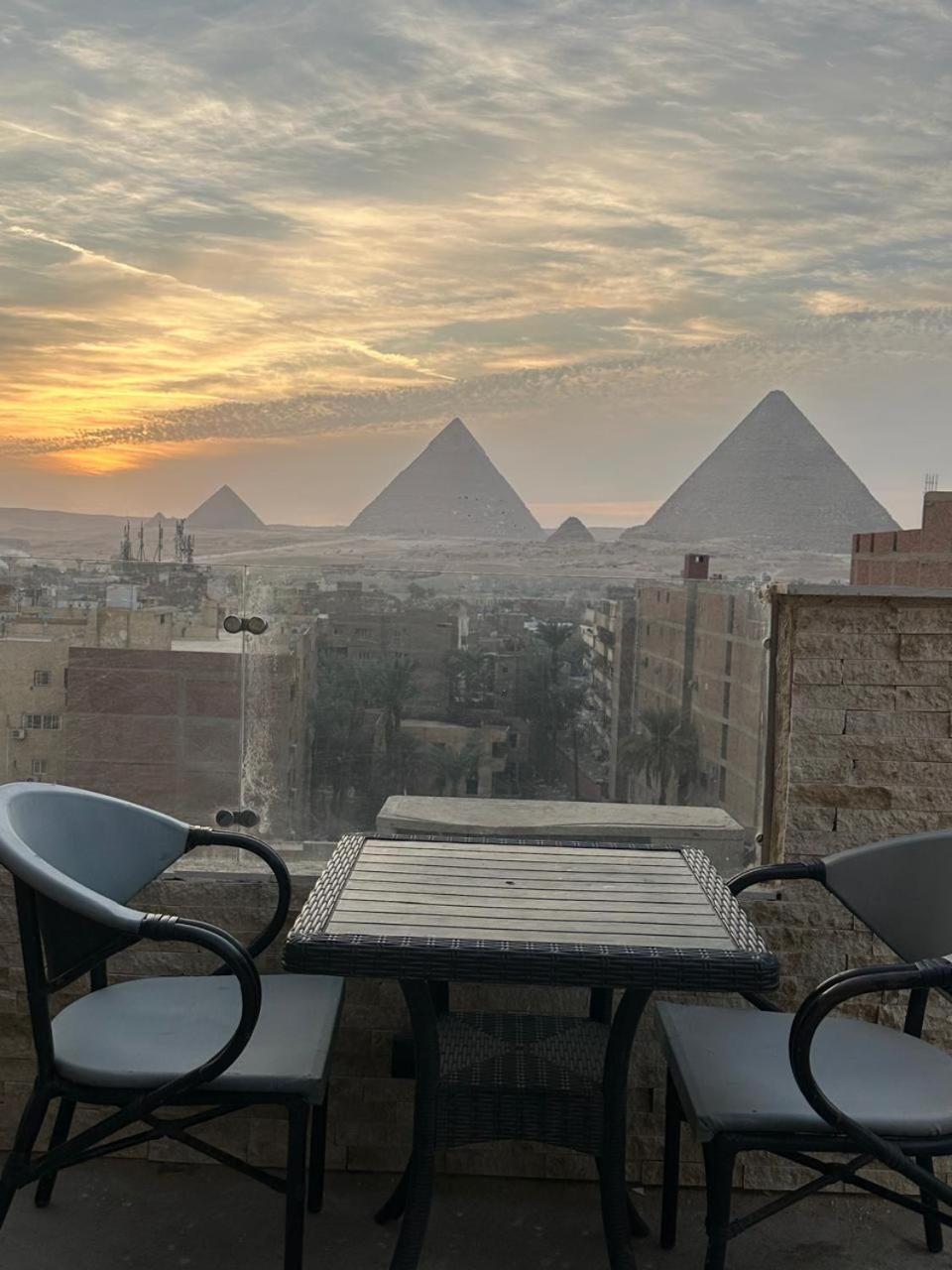 Piramide De Giza View Inn Kafret el-Gabal المظهر الخارجي الصورة